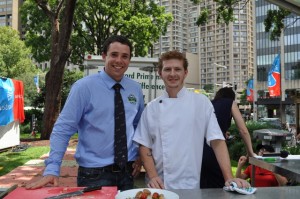 George Morice and Nathan Lakeman, Exec Chef, The Bellevue